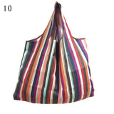 Lady Foldable Recycle Reusable Shopping Bags Portable Cartoon Floral  Printed Fruit Vegetable Tote Bag Eco Friendly Grocery Bags