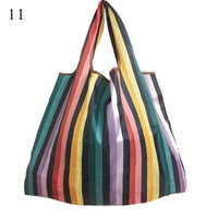 Lady Foldable Recycle Reusable Shopping Bags Portable Cartoon Floral  Printed Fruit Vegetable Tote Bag Eco Friendly Grocery Bags
