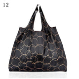 Lady Foldable Recycle Reusable Shopping Bags Portable Cartoon Floral  Printed Fruit Vegetable Tote Bag Eco Friendly Grocery Bags